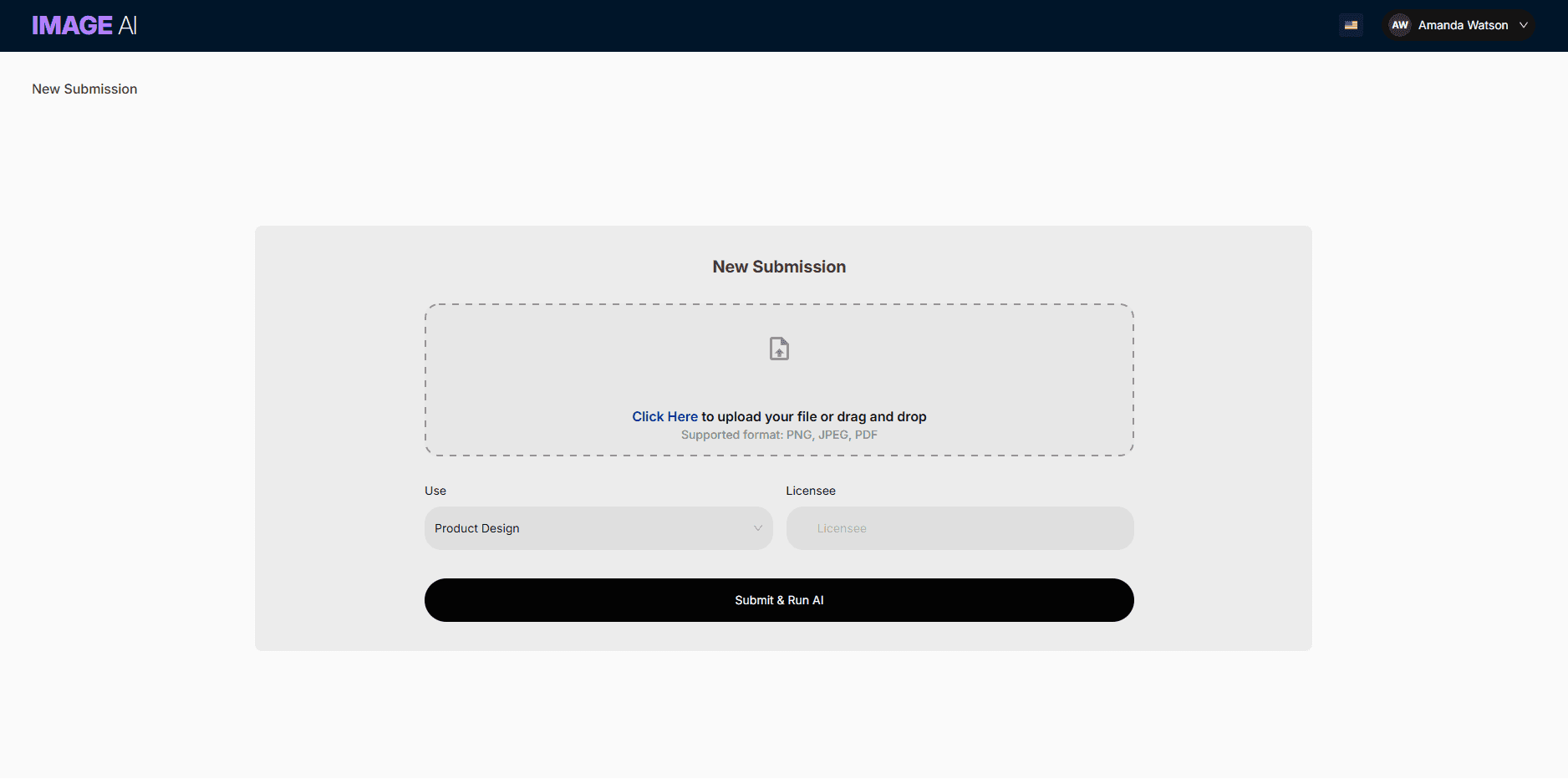 Image AI preview